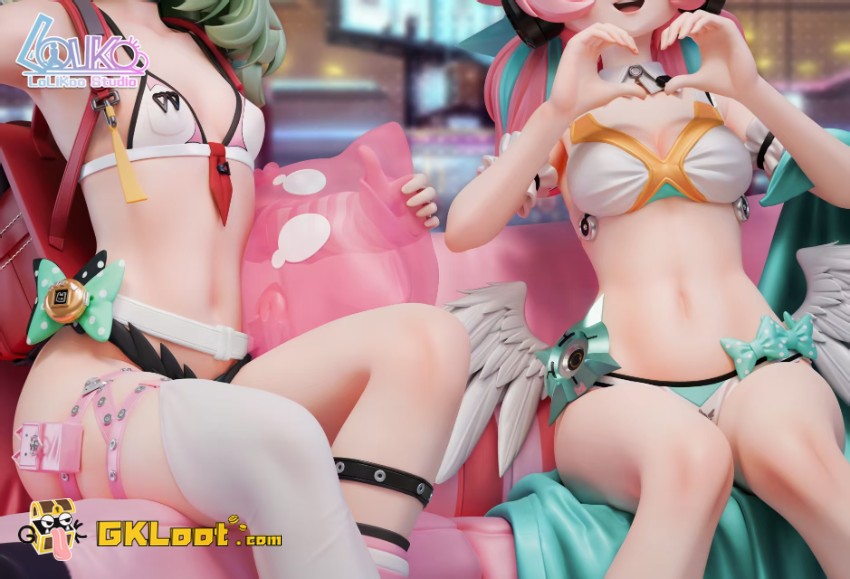 Lolikoo Studio Zenless Zone Zero Sunna & Aria & Nangong Yu Statue - View 3 Lolikoo Studio Zenless Zone Zero Sunna & Aria & Nangong Yu Statue - View 3
