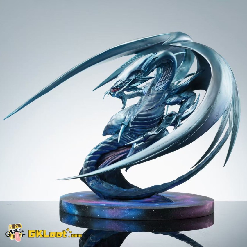Iron Curtain Studio Yu-Gi-Oh! Blue-Eyes White Dragon Statue - View 1 Iron Curtain Studio Yu-Gi-Oh! Blue-Eyes White Dragon Statue - View 1