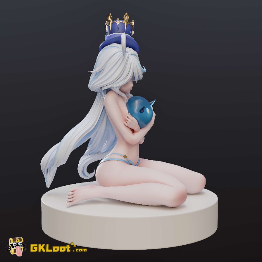 Ying Yue Studio 1/6 Genshin Impact Focalors Statue - View 3 Ying Yue Studio 1/6 Genshin Impact Focalors Statue - View 3