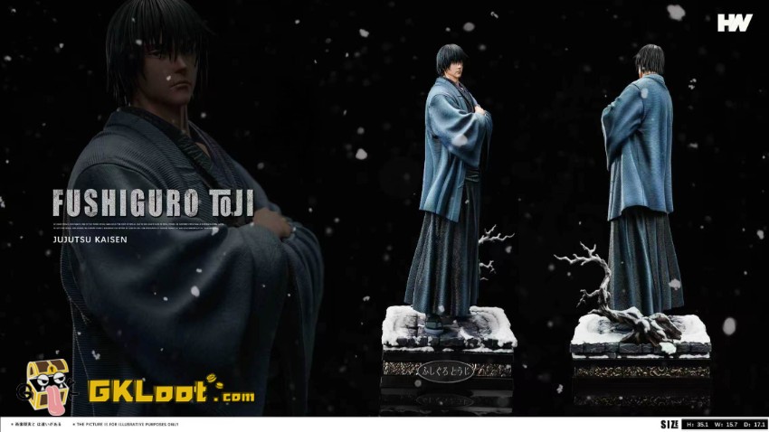 HW Studio 1/6 Jujutsu Kaisen Toji Fushiguro Statue - View 5 HW Studio 1/6 Jujutsu Kaisen Toji Fushiguro Statue - View 5