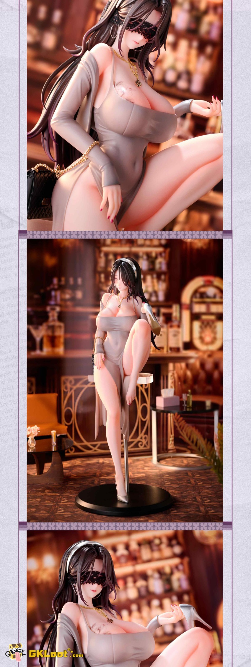 BearPanda Studio 1/4 Original Dongtan style: Nocturnal Rendezvous - View 4 BearPanda Studio 1/4 Original Dongtan style: Nocturnal Rendezvous - View 4