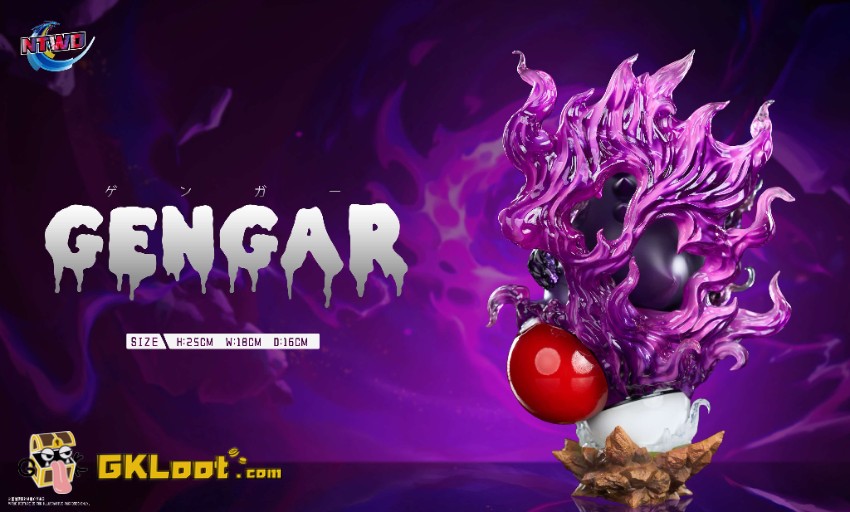 NTWO Studio Pokémon Gengar Statue - View 3 NTWO Studio Pokémon Gengar Statue - View 3