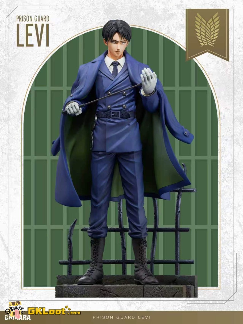 Chikara Studio 1/6 Attack on Titan Levi Ackerman Statue - View 2 Chikara Studio 1/6 Attack on Titan Levi Ackerman Statue - View 2