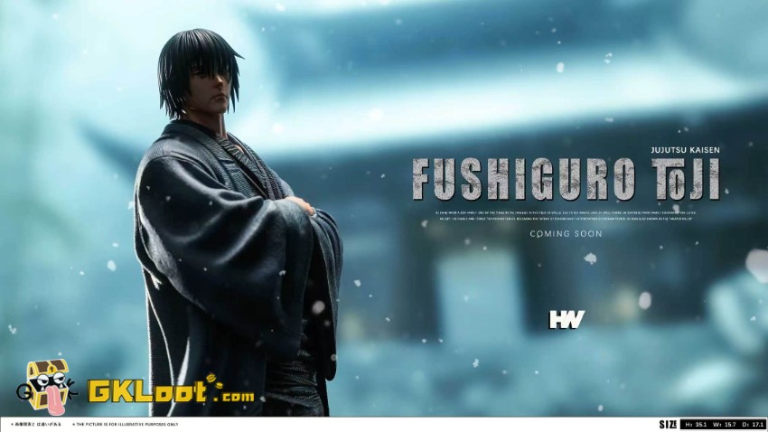 HW Studio 1/6 Jujutsu Kaisen Toji Fushiguro Statue - View 2 HW Studio 1/6 Jujutsu Kaisen Toji Fushiguro Statue - View 2
