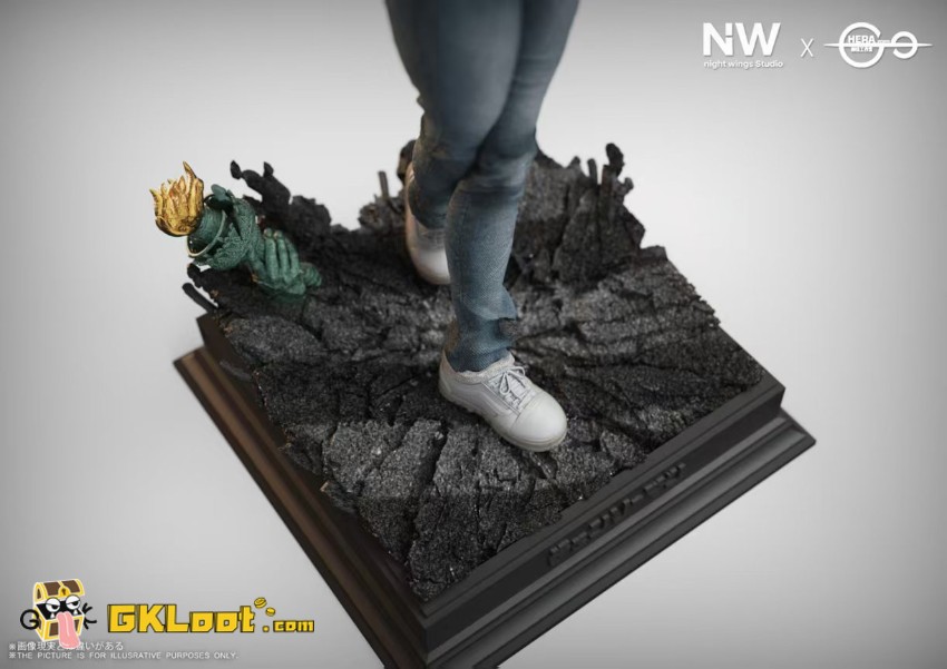 Night Wing & Hera Studio Chainsaw Man Mitaka Asa Statue - View 8 Night Wing & Hera Studio Chainsaw Man Mitaka Asa Statue - View 8