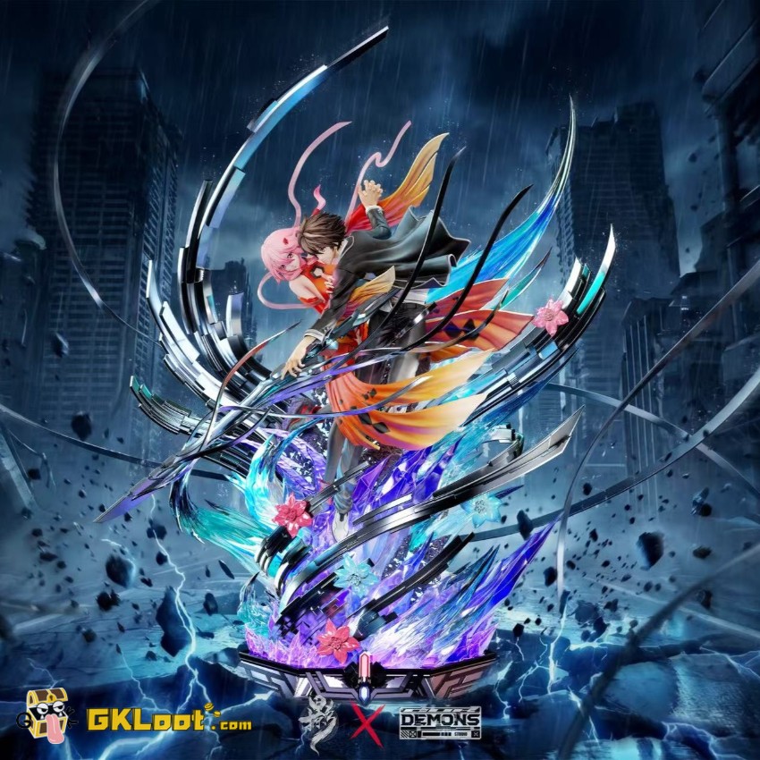 Lue Ying & Demons Studio Guilty Crown Inori Yuzuriha & Shu Ouma Statue w/ LED - View 1 Lue Ying & Demons Studio Guilty Crown Inori Yuzuriha & Shu Ouma Statue w/ LED - View 1