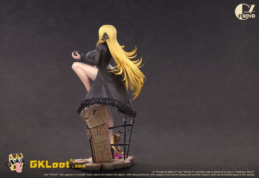 GZ Studio 1/6 Pokémon Cynthia Statue - View 5 GZ Studio 1/6 Pokémon Cynthia Statue - View 5