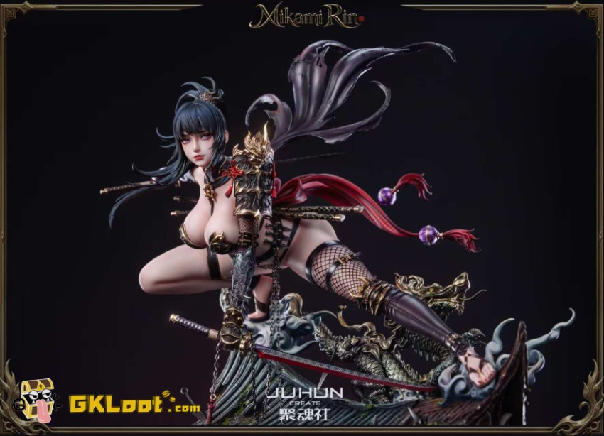 JuHun Create Studio 1/4 Original Mikami Rin Statue - View 1 JuHun Create Studio 1/4 Original Mikami Rin Statue - View 1