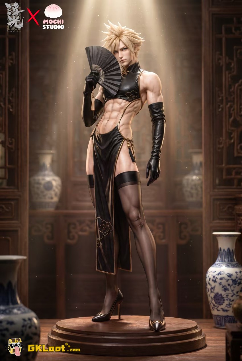 MOCHI Studio Final Fantasy VII Cloud Strife Statue - View 3 MOCHI Studio Final Fantasy VII Cloud Strife Statue - View 3