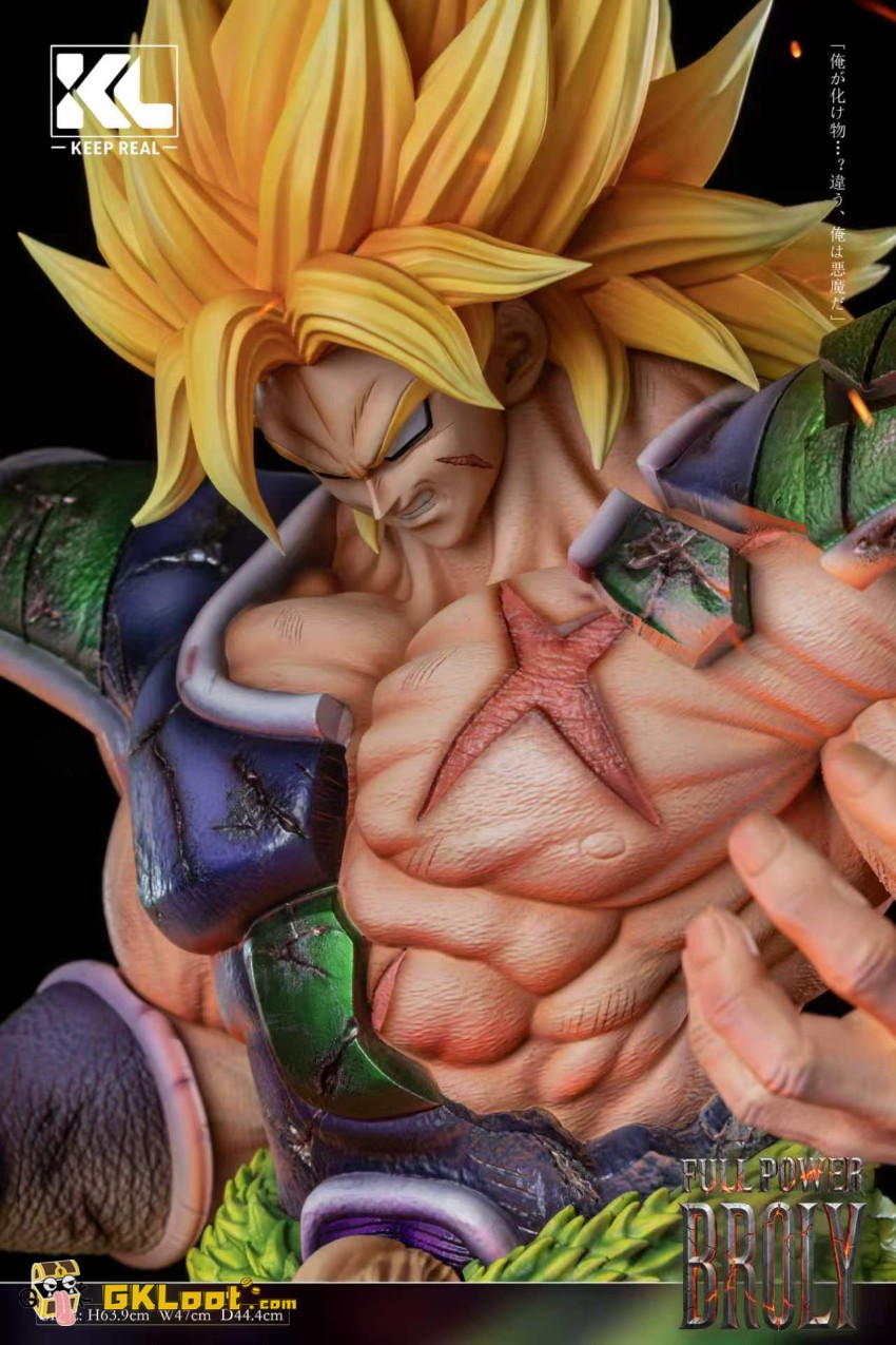 Keep Real Studio 1/6 Dragon Ball Broly Statue - View 3 Keep Real Studio 1/6 Dragon Ball Broly Statue - View 3