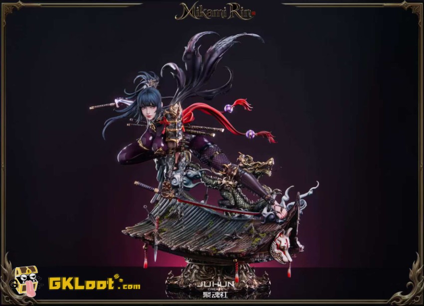 JuHun Create Studio 1/4 Original Mikami Rin Statue - View 5 JuHun Create Studio 1/4 Original Mikami Rin Statue - View 5