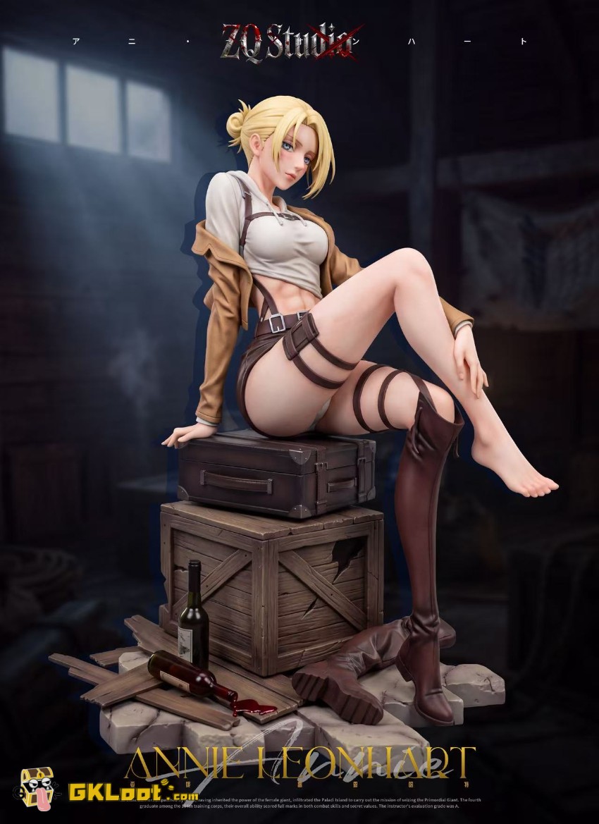 ZQ Studio 1/6 Attack on Titan Annie Leonhart Statue - View 3 ZQ Studio 1/6 Attack on Titan Annie Leonhart Statue - View 3