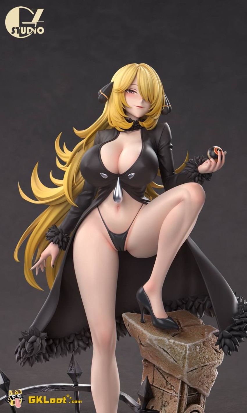 GZ Studio 1/6 Pokémon Cynthia Statue - View 11 GZ Studio 1/6 Pokémon Cynthia Statue - View 11