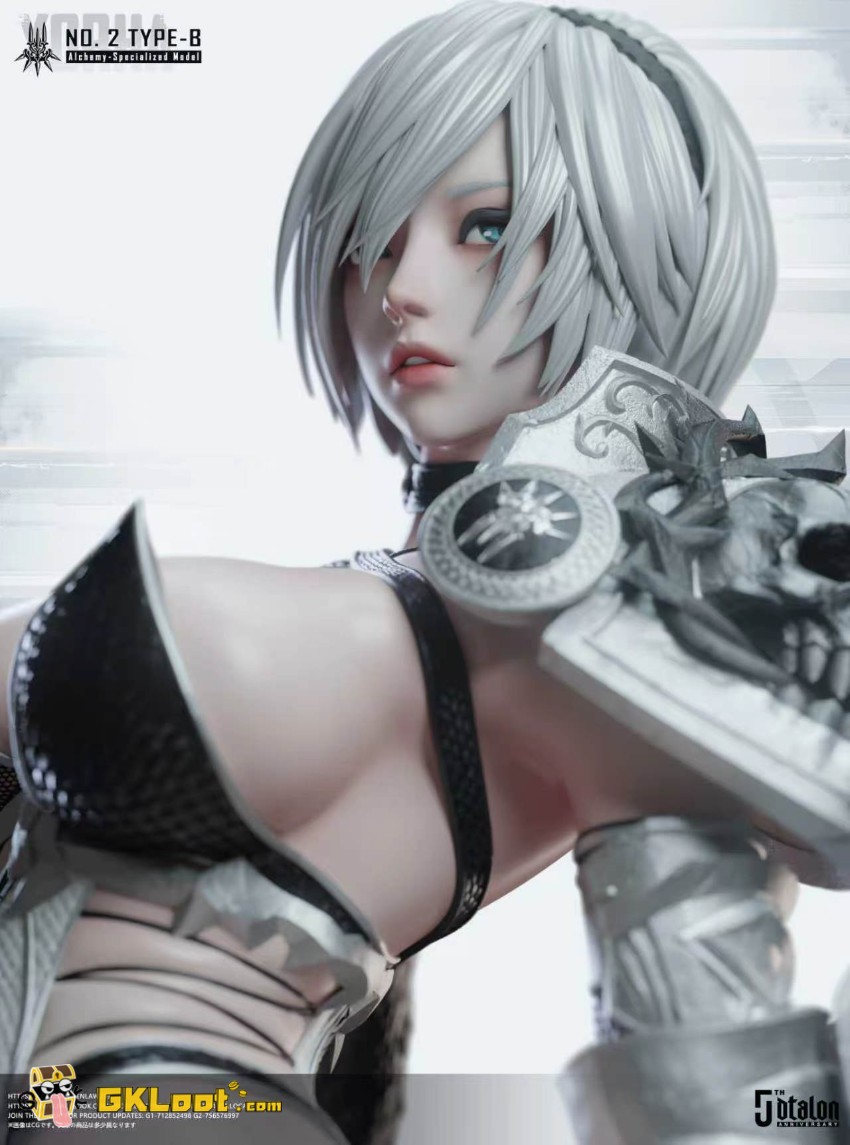Dtalon Production Studio 1/4 NieR:Automata YoRHa No. 2 Type B Statue w/ LED - View 22 Dtalon Production Studio 1/4 NieR:Automata YoRHa No. 2 Type B Statue w/ LED - View 22