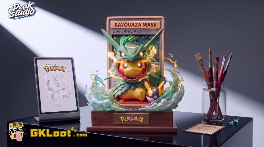 Peak Studio 1/6 Pokémon Pikachu Statue - View 3 Peak Studio 1/6 Pokémon Pikachu Statue - View 3