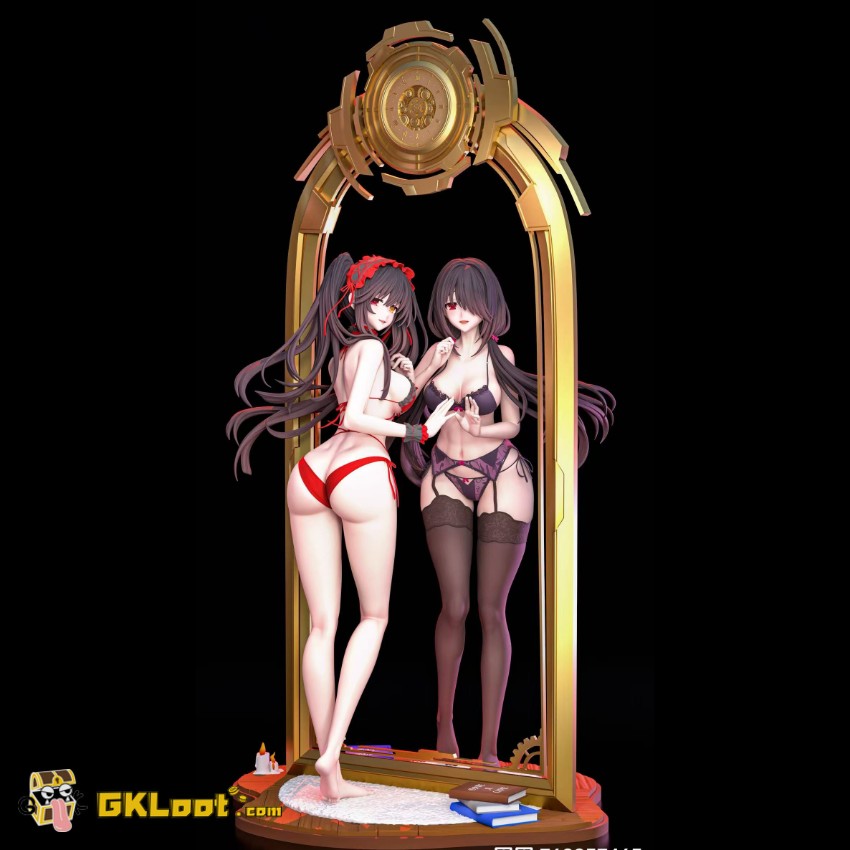 LiHui Studio 1/6 Date A Live Tokisaki Kurumi Statue - View 1 LiHui Studio 1/6 Date A Live Tokisaki Kurumi Statue - View 1