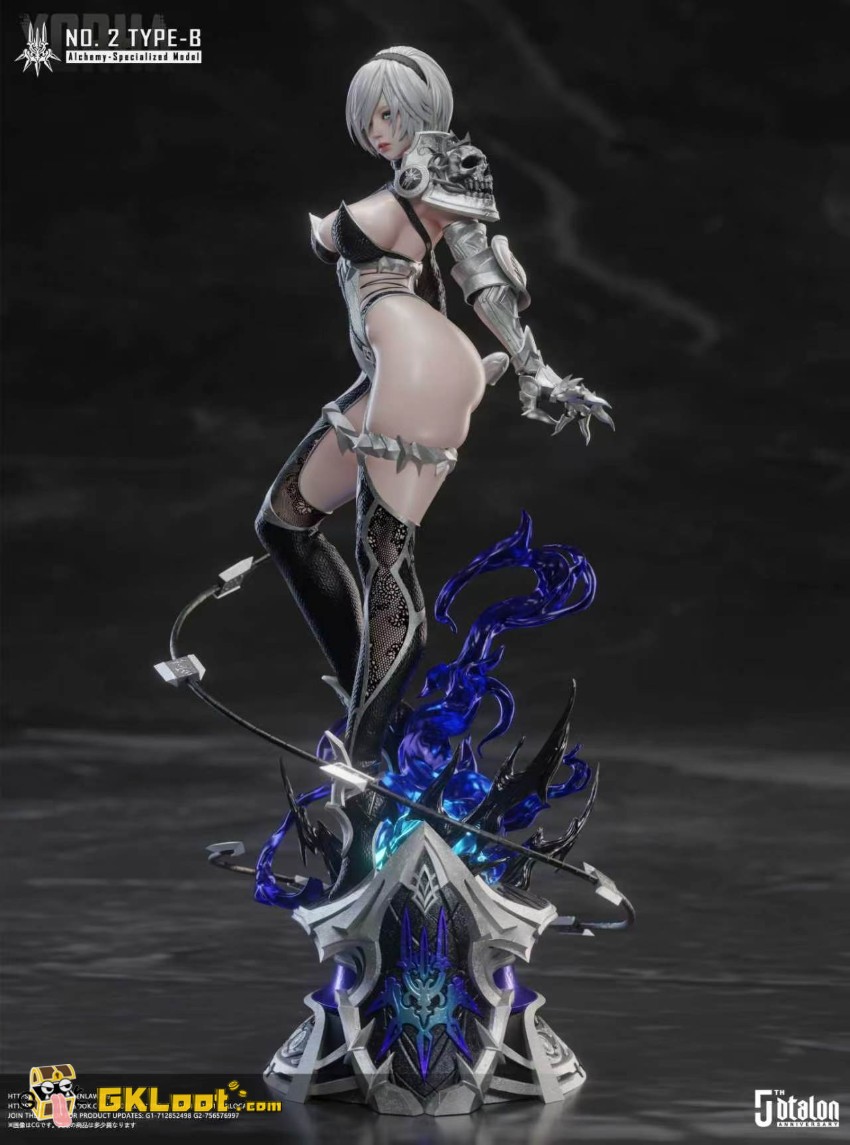 Dtalon Production Studio 1/4 NieR:Automata YoRHa No. 2 Type B Statue w/ LED - View 7 Dtalon Production Studio 1/4 NieR:Automata YoRHa No. 2 Type B Statue w/ LED - View 7
