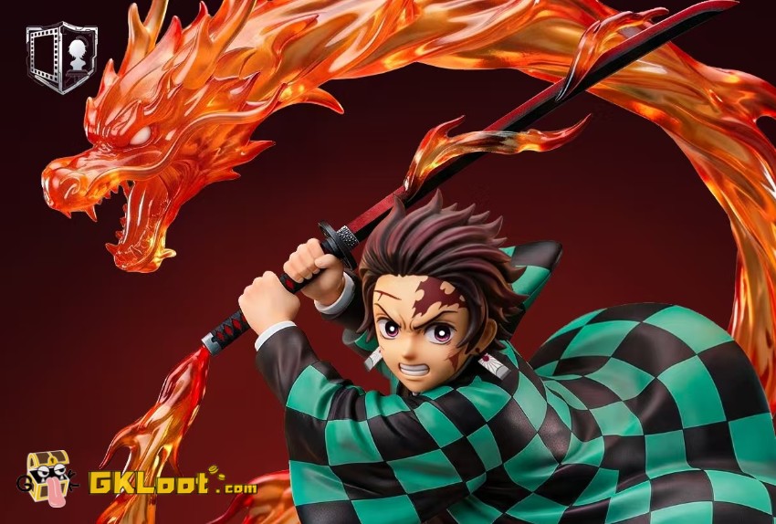 Ying Shi Studio Demon Slayer Tanjiro Kamado Statue - View 5 Ying Shi Studio Demon Slayer Tanjiro Kamado Statue - View 5