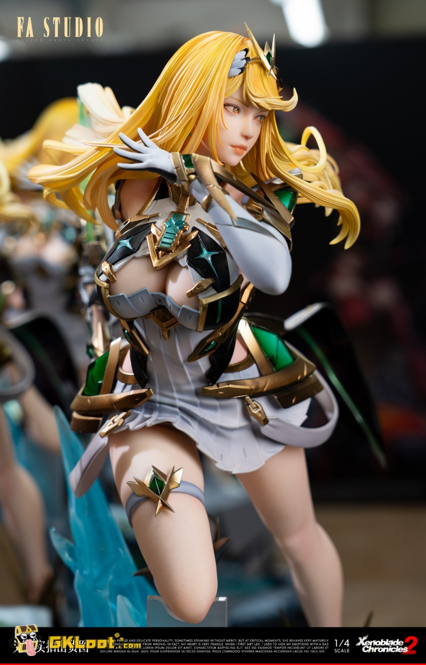 Fallen Angel Studio 1/4 Xenoblade Chronicles 2 Mythra Statue - View 3 Fallen Angel Studio 1/4 Xenoblade Chronicles 2 Mythra Statue - View 3