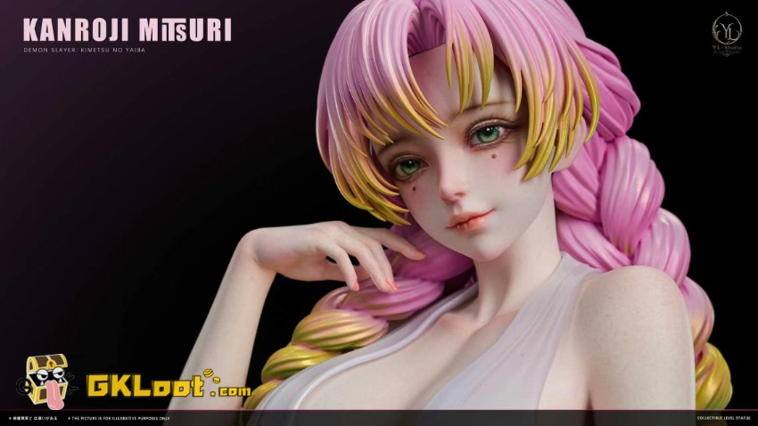 YL Studio 1/4 Demon Slayer Mitsuri Kanroji Statue - View 3 YL Studio 1/4 Demon Slayer Mitsuri Kanroji Statue - View 3