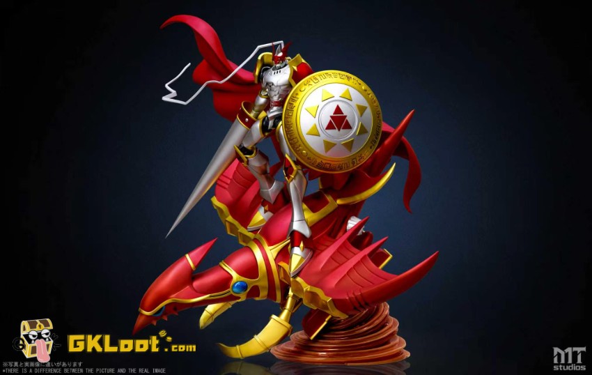 MT Studio Digimon Dukemon & Grani Statue - View 2 MT Studio Digimon Dukemon & Grani Statue - View 2