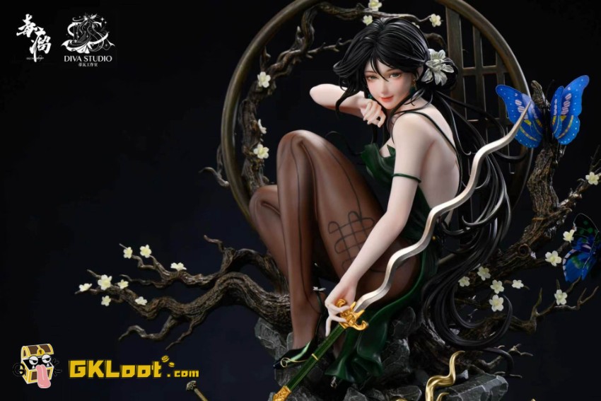 DIVA Studio 1/4 Original Tianyi He Statue - View 3 DIVA Studio 1/4 Original Tianyi He Statue - View 3