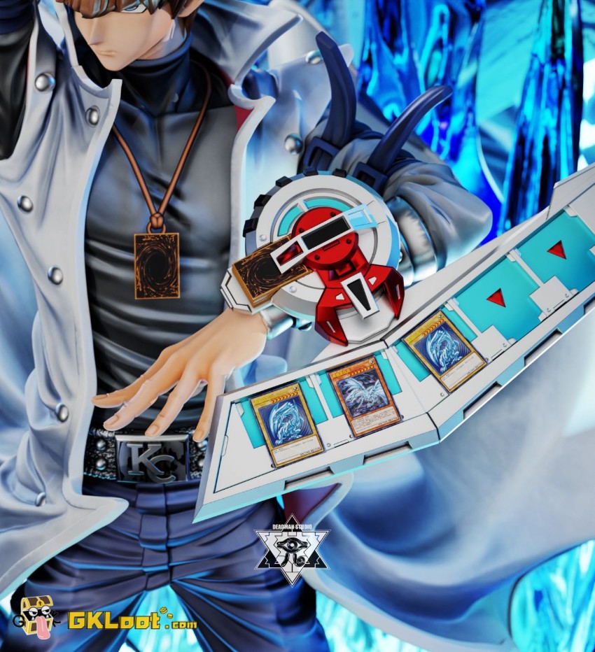 Deadman Studio Yu-Gi-Oh! Seto Kaiba Statue w/ LED - View 3 Deadman Studio Yu-Gi-Oh! Seto Kaiba Statue w/ LED - View 3