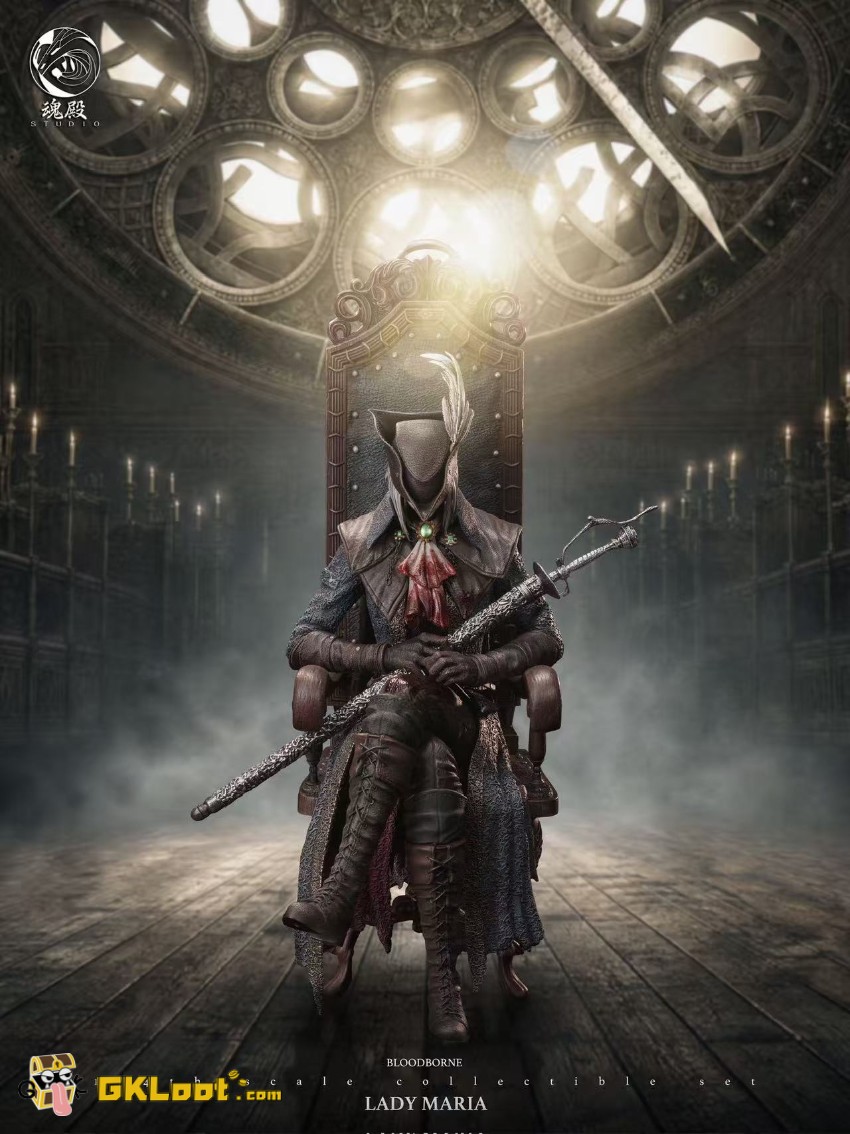 HunDian Studio 1/4 Bloodborne Lady Maria Statue - View 7 HunDian Studio 1/4 Bloodborne Lady Maria Statue - View 7