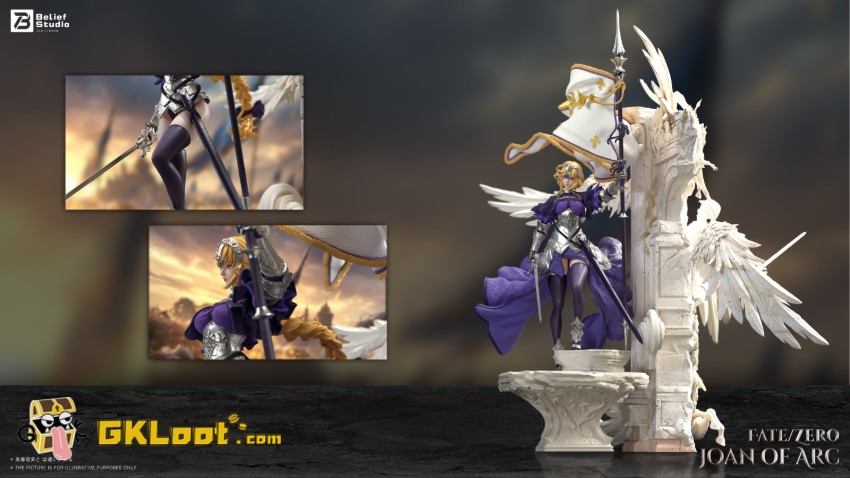 Belief Studio Fate/Grand Order Joan of Arc Statue - View 3 Belief Studio Fate/Grand Order Joan of Arc Statue - View 3