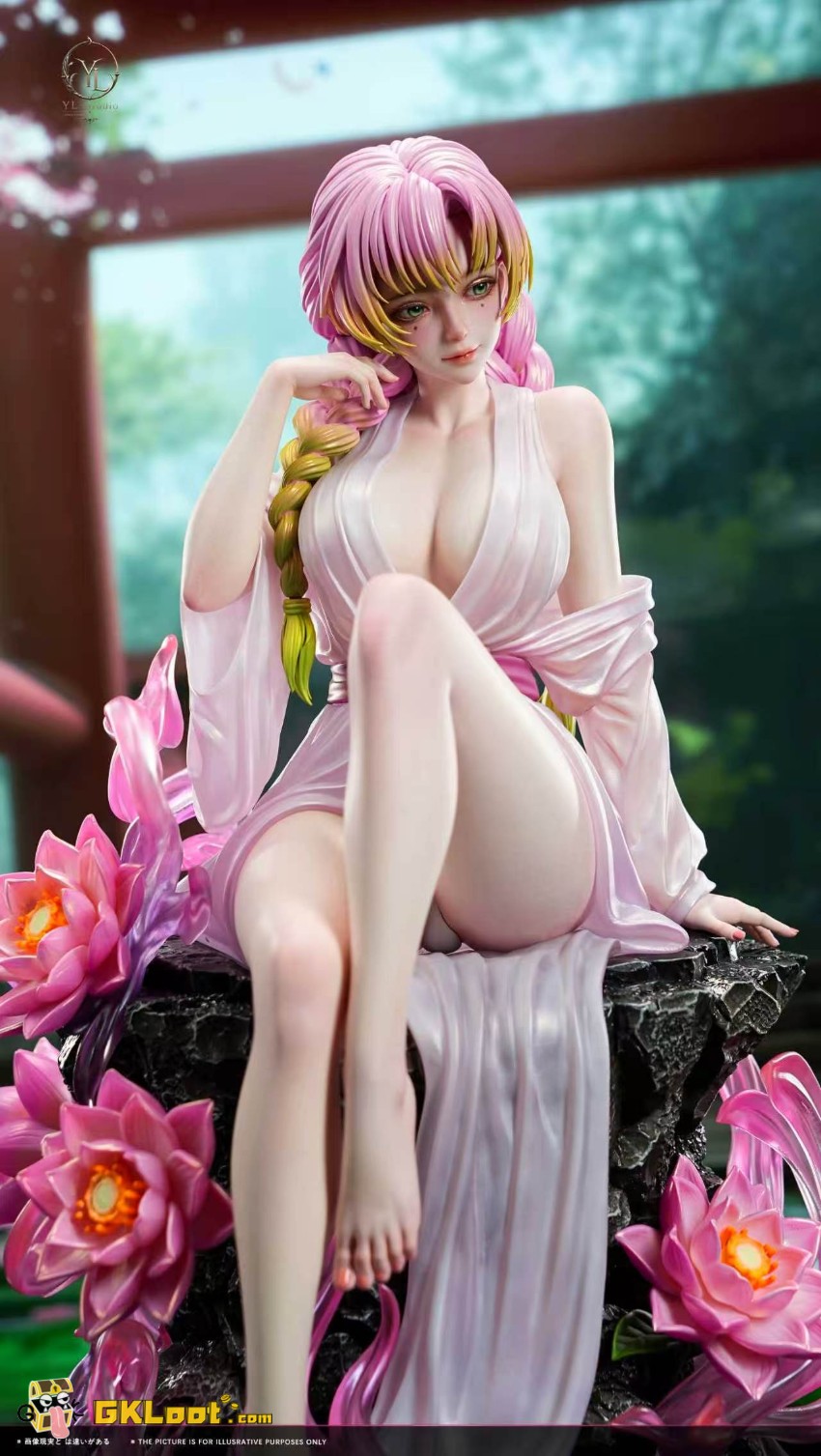YL Studio 1/4 Demon Slayer Mitsuri Kanroji Statue - View 16 YL Studio 1/4 Demon Slayer Mitsuri Kanroji Statue - View 16