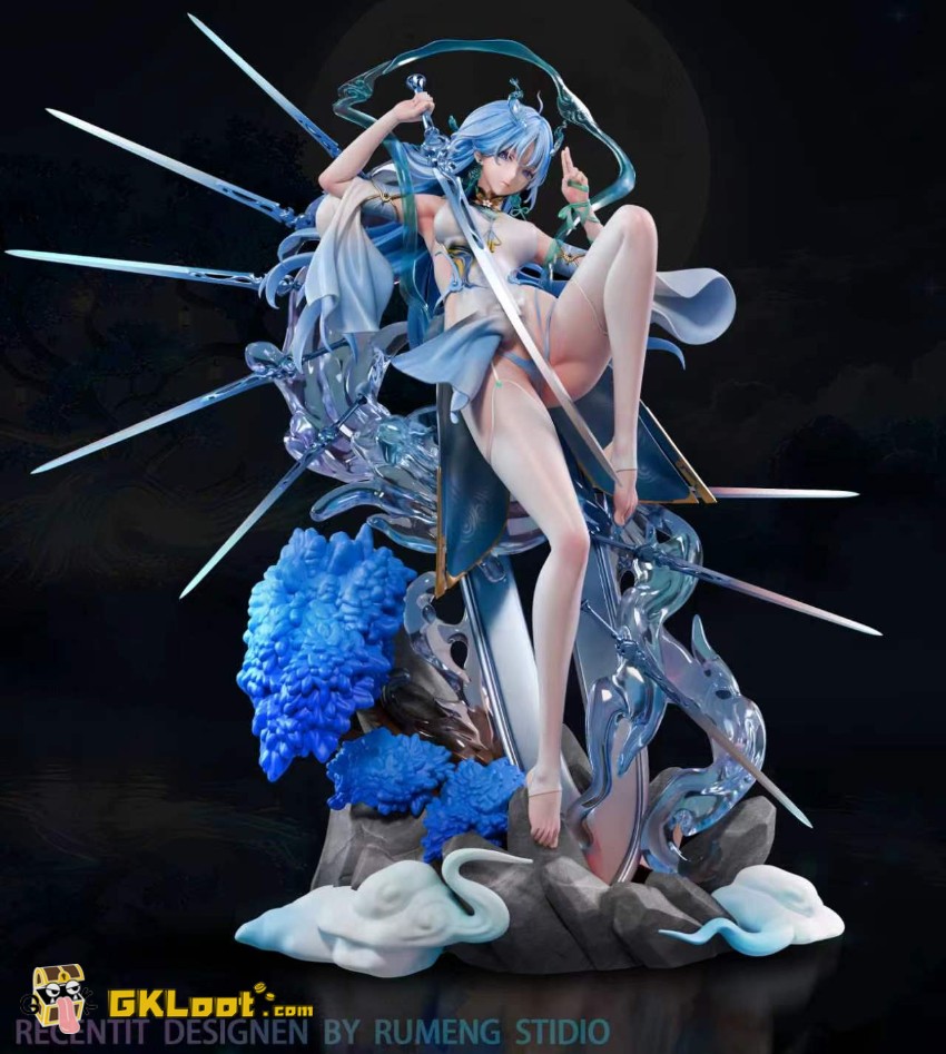 Rumeng Studio 1/6 Wuthering Waves Qingxiao Statue - View 2 Rumeng Studio 1/6 Wuthering Waves Qingxiao Statue - View 2