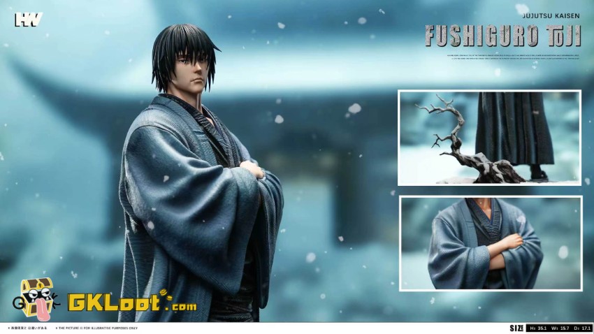 HW Studio 1/6 Jujutsu Kaisen Toji Fushiguro Statue - View 4 HW Studio 1/6 Jujutsu Kaisen Toji Fushiguro Statue - View 4