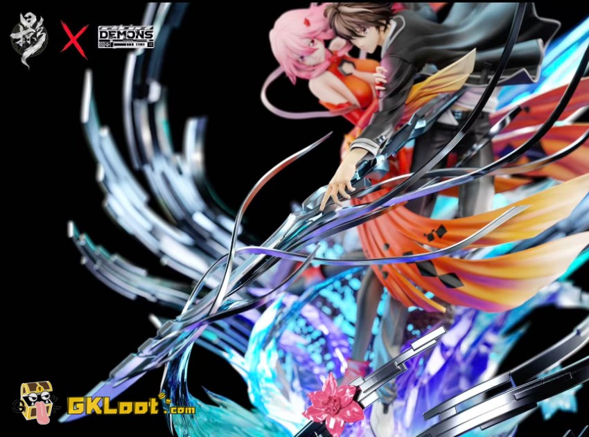 Lue Ying & Demons Studio Guilty Crown Inori Yuzuriha & Shu Ouma Statue w/ LED - View 4 Lue Ying & Demons Studio Guilty Crown Inori Yuzuriha & Shu Ouma Statue w/ LED - View 4