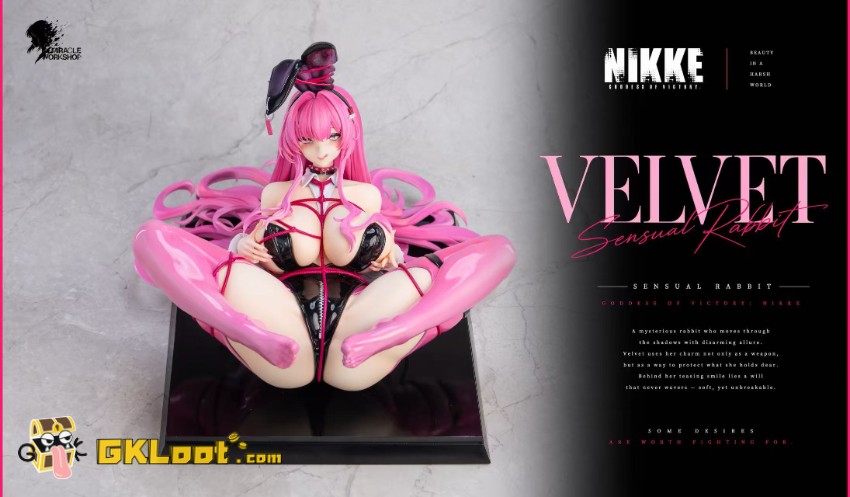 Miracle Workshop Studio 1/4 Goddess of Victory: Nikke Velvet Statue - View 3 Miracle Workshop Studio 1/4 Goddess of Victory: Nikke Velvet Statue - View 3