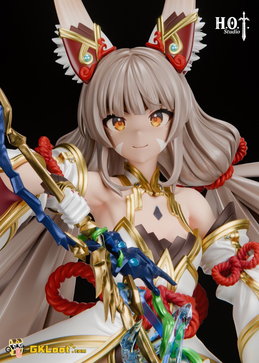 HOT Studio Xenoblade Chronicles Nia Statue w/ LED - View 3 HOT Studio Xenoblade Chronicles Nia Statue w/ LED - View 3