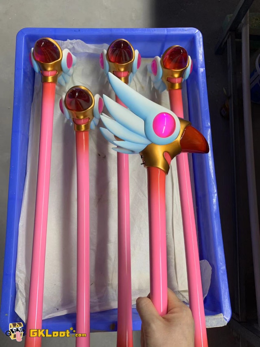 Ku Luo Ke Fu Studio 1/1 Cardcaptor Sakura Sealing Wand Statue w/ LED - View 1 Ku Luo Ke Fu Studio 1/1 Cardcaptor Sakura Sealing Wand Statue w/ LED - View 1