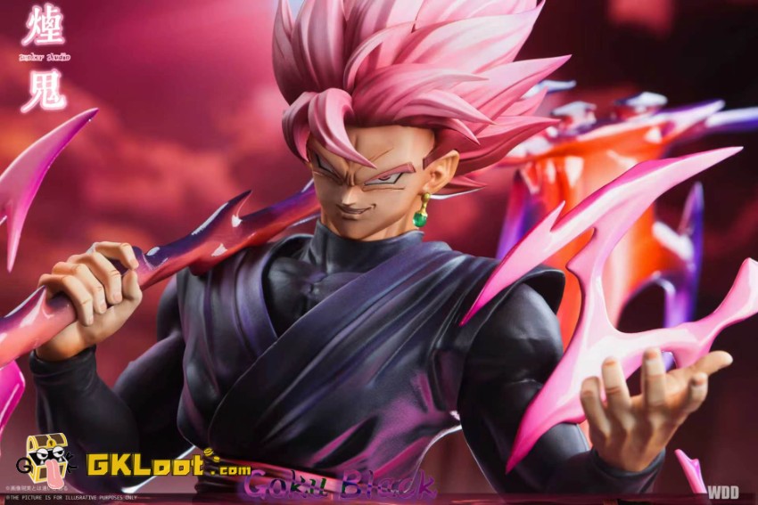 Jeen Studio Dragon Ball Goku Black Statue - View 3 Jeen Studio Dragon Ball Goku Black Statue - View 3