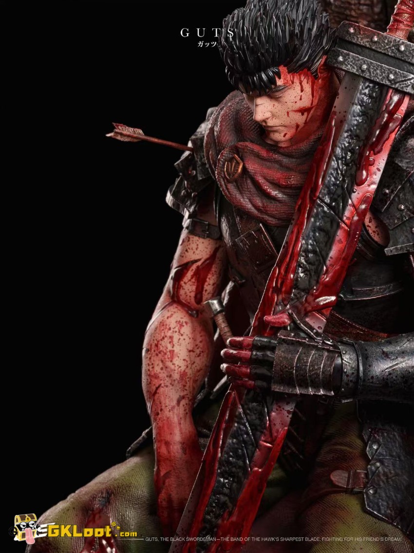 CE Studio 1/4 Berserk Guts Statue - View 12 CE Studio 1/4 Berserk Guts Statue - View 12
