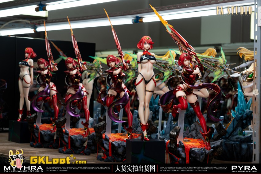 Fallen Angel Studio 1/4 Xenoblade Chronicles 2 Pyra Statue - View 1 Fallen Angel Studio 1/4 Xenoblade Chronicles 2 Pyra Statue - View 1
