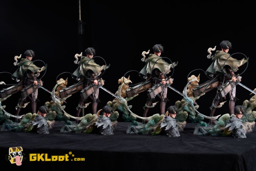 Scarlet Studio 1/6 Attack on Titan Levi Ackerman Statue - View 4 Scarlet Studio 1/6 Attack on Titan Levi Ackerman Statue - View 4