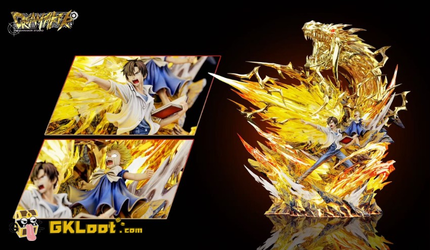 Dreammaker Studio Zatch Bell! Zatch Bell & Kiyo Takamine Statue w/ LED - View 3 Dreammaker Studio Zatch Bell! Zatch Bell & Kiyo Takamine Statue w/ LED - View 3