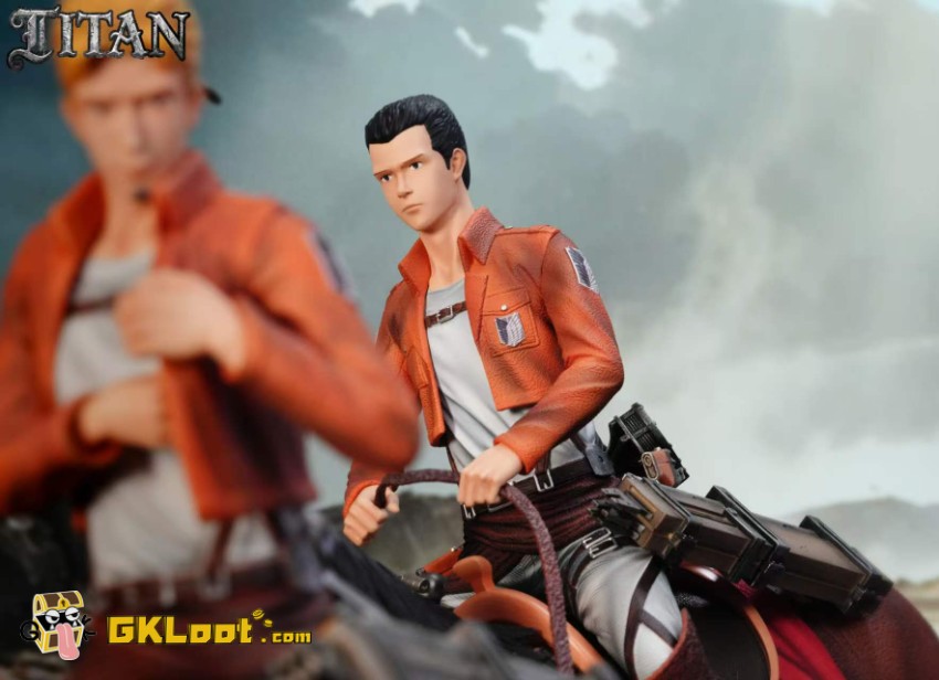 Titan Studio 1/6 Attack on Titan Eld Jinn & Oluo Bozado & Gunther Schultz Statue - View 4 Titan Studio 1/6 Attack on Titan Eld Jinn & Oluo Bozado & Gunther Schultz Statue - View 4