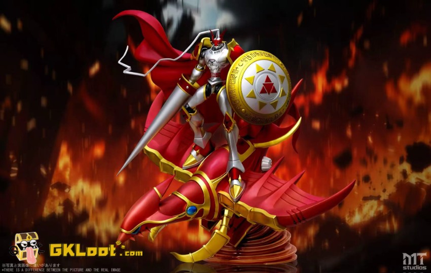 MT Studio Digimon Dukemon & Grani Statue - View 1 MT Studio Digimon Dukemon & Grani Statue - View 1