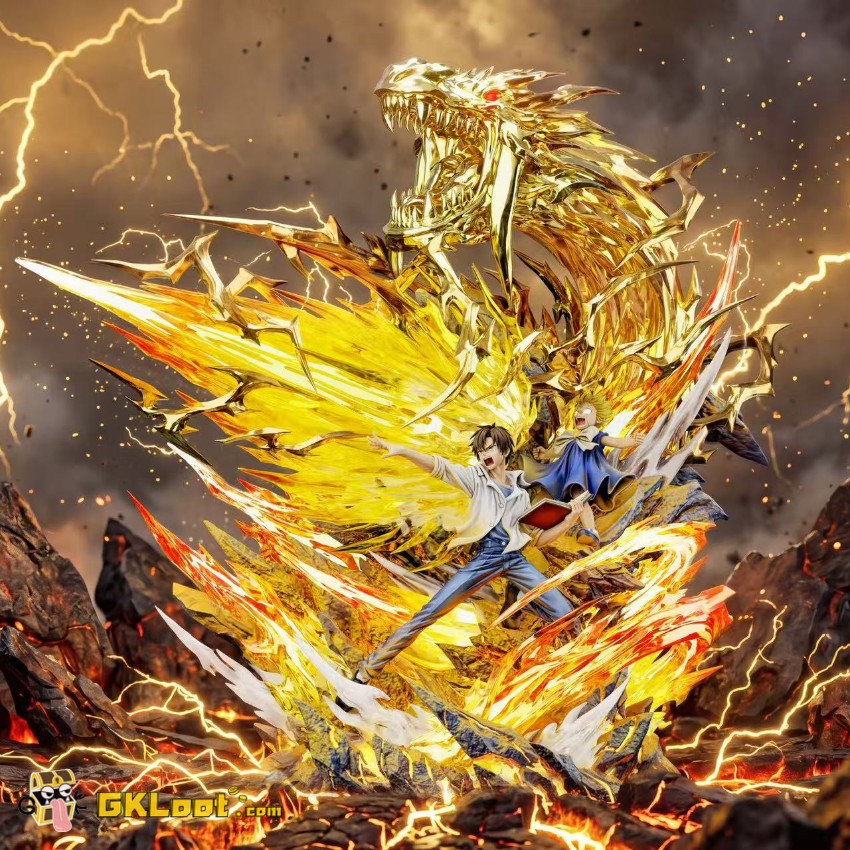 Dreammaker Studio Zatch Bell! Zatch Bell & Kiyo Takamine Statue w/ LED - View 1 Dreammaker Studio Zatch Bell! Zatch Bell & Kiyo Takamine Statue w/ LED - View 1