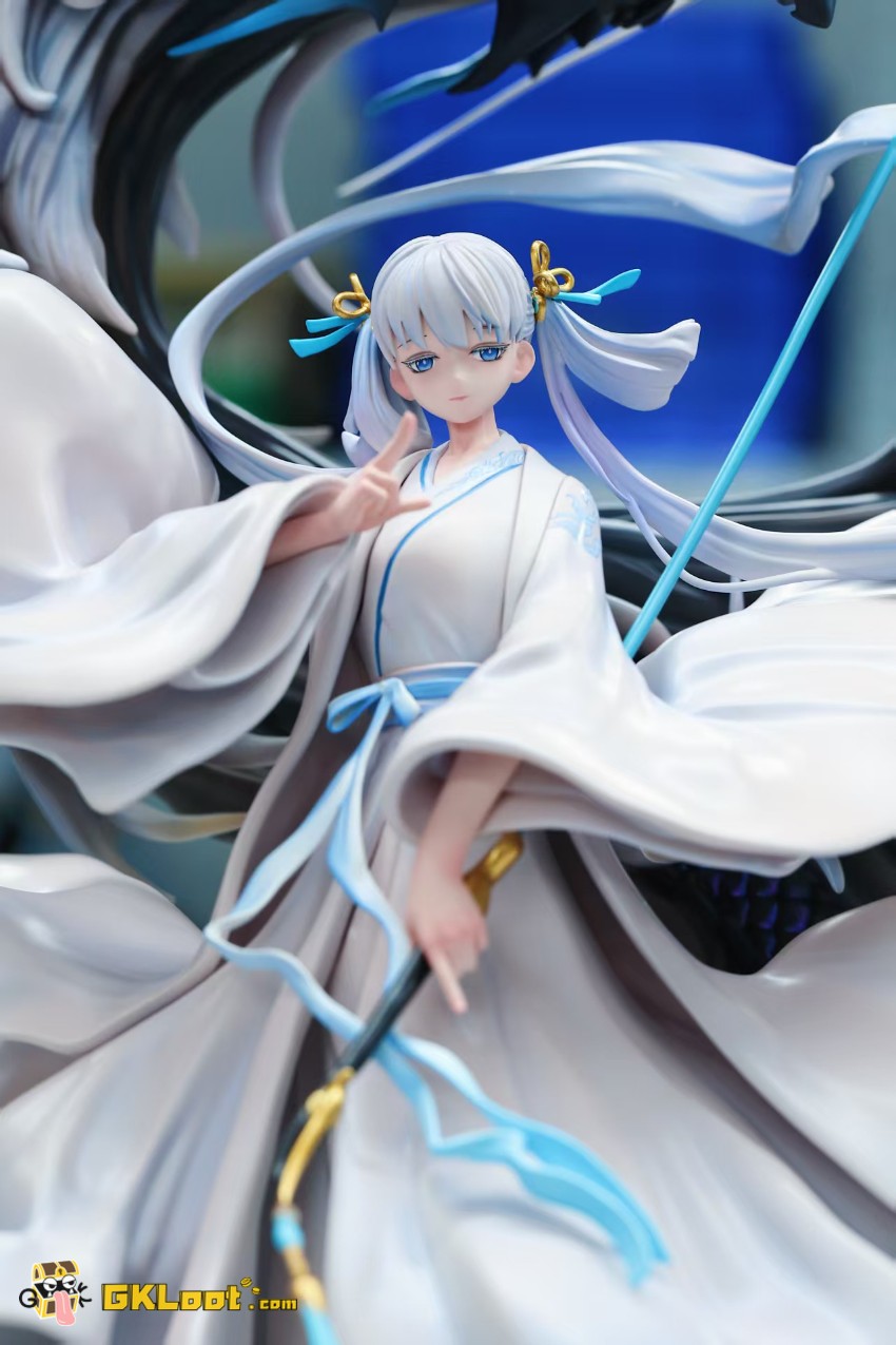 Miao Yin Fang Studio 1/6 Wuthering Waves Jinhsi Statue - View 7 Miao Yin Fang Studio 1/6 Wuthering Waves Jinhsi Statue - View 7