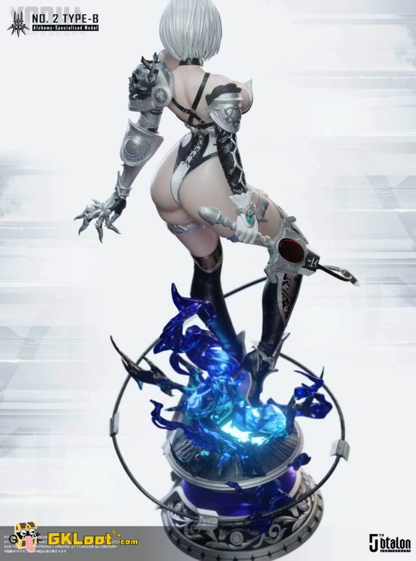 Dtalon Production Studio 1/4 NieR:Automata YoRHa No. 2 Type B Statue w/ LED - View 12 Dtalon Production Studio 1/4 NieR:Automata YoRHa No. 2 Type B Statue w/ LED - View 12