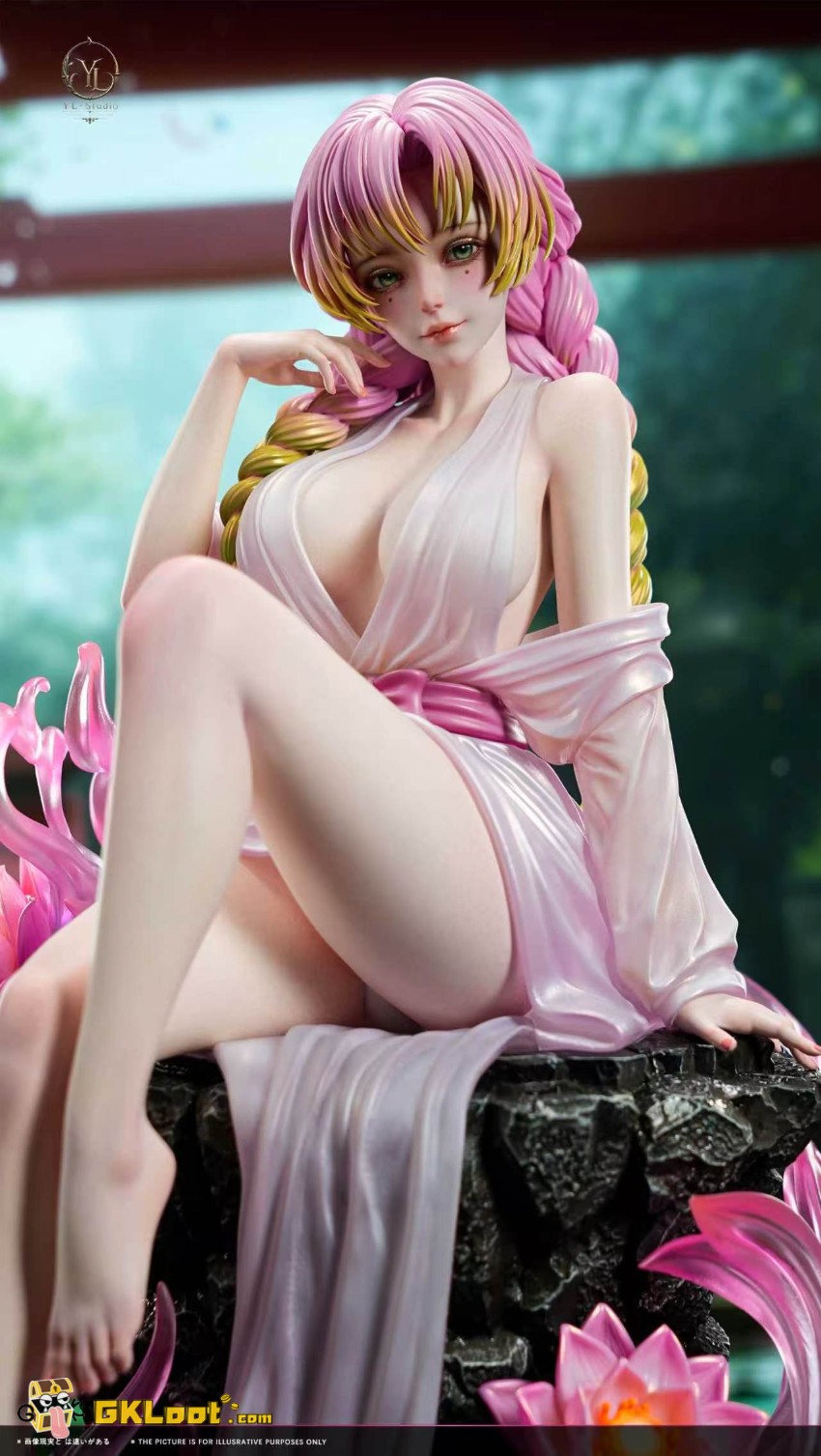 YL Studio 1/4 Demon Slayer Mitsuri Kanroji Statue - View 15 YL Studio 1/4 Demon Slayer Mitsuri Kanroji Statue - View 15