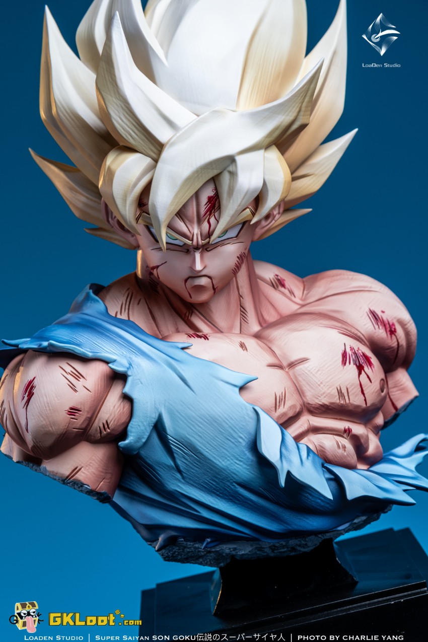 LoaDen Studio 1/3 Dragon Ball Son Goku Bust - View 5 LoaDen Studio 1/3 Dragon Ball Son Goku Bust - View 5