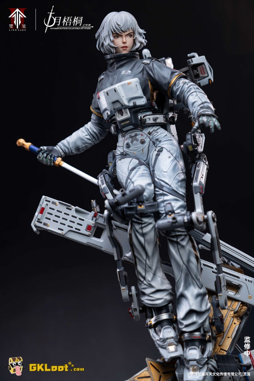 Shi Yue Wu Tong Studio 1/4 Incarnation Licensed Bai Yuekui Statue - View 8 Shi Yue Wu Tong Studio 1/4 Incarnation Licensed Bai Yuekui Statue - View 8