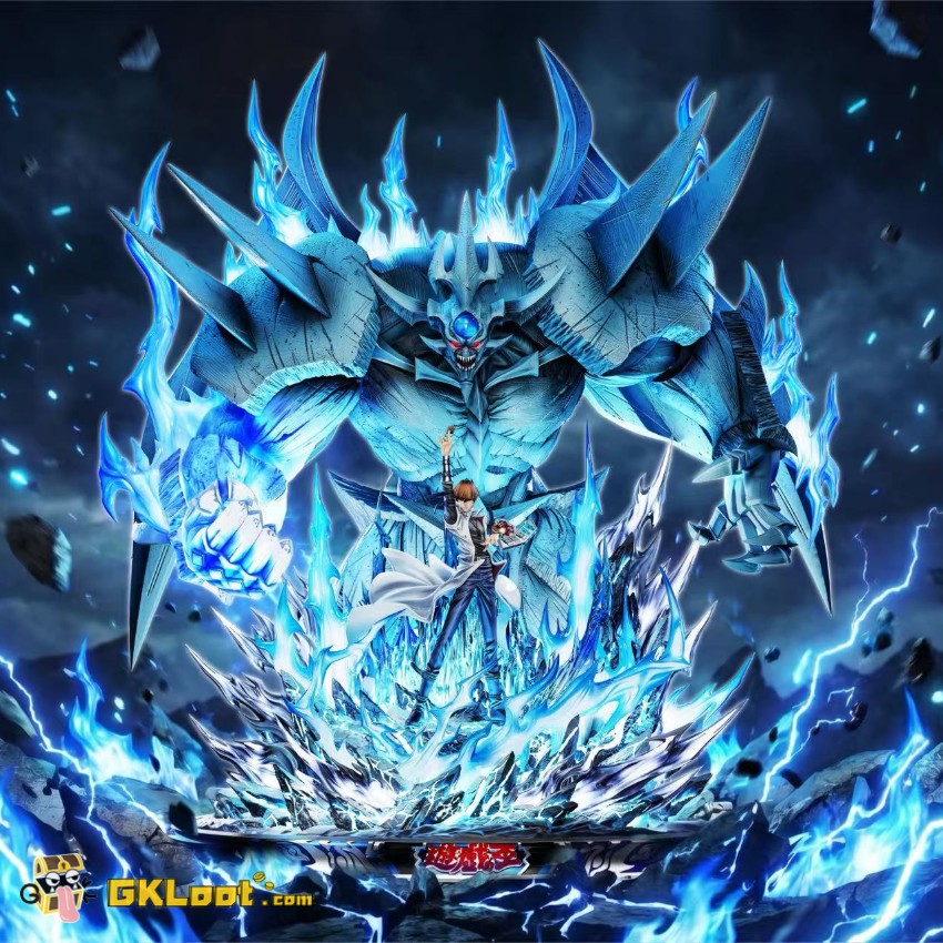 Deadman Studio Yu-Gi-Oh! Seto Kaiba Statue w/ LED - View 1 Deadman Studio Yu-Gi-Oh! Seto Kaiba Statue w/ LED - View 1